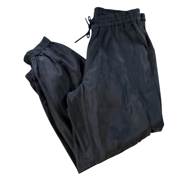 AG Los Angeles Other - AG Los Angeles Mens Navy‎ Nylon Track Pants Elastic Waist Drawstring Medium NEW